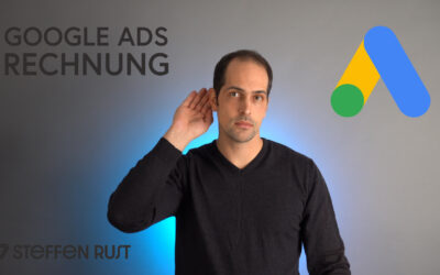 Google Ads Rechnung finden